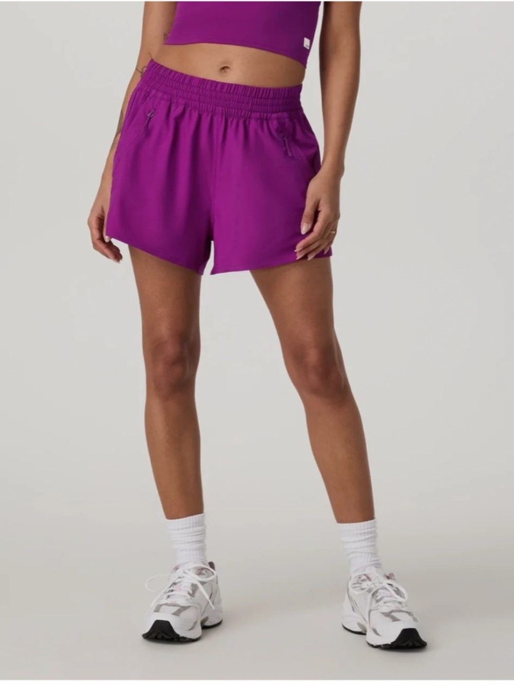 Vuori Clementine 2.0 Women's Performance Shorts Magenta Size XS